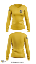 Kings Bay PMT 9436837 Women's Long Sleeve V-neck Shirt - 102