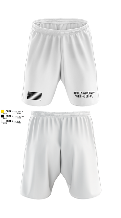 KEWEENAW COUNTY SHERIFFS OFFICE 15450708 Athletic Shorts With Pockets - 102