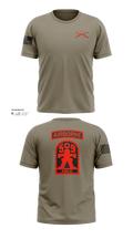 3-509th Parachute Infantry BN Able Nation 10459424 Old School Cotton Feel Shirt - 22