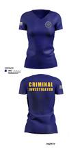 WV Attorney General Medicaid Fraud Control Unit 68594323 Women's Short Sleeve V-neck Shirt - 25