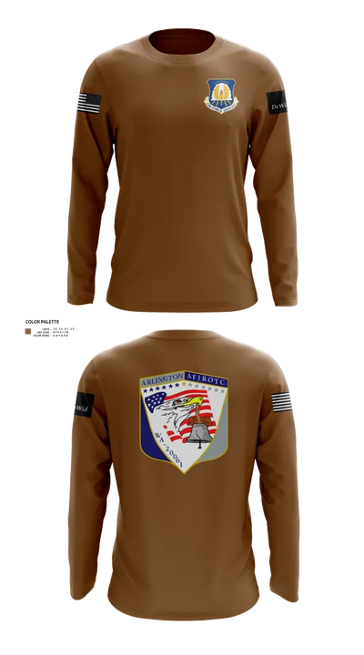 61st Eagle Squadron 97099286 Long Sleeve Performance Shirt 21