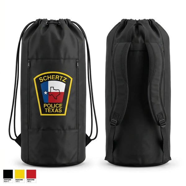 Gear Bag, Schertz PD, Police, Teamtime, Team time, sublimation, custom sports apparel, team uniforms, spirit wear, spiritwear, sports uniforms, custom shirts, team store, custom team store, fundraiser sports, apparel fundraiser