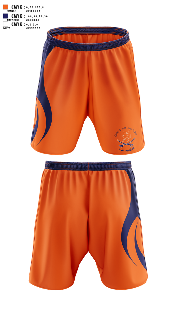 Athletic Shorts With Pockets, Southern Lee Gymnastics, Spirit Store, Teamtime, Team time, sublimation, custom sports apparel, team uniforms, spirit wear, spiritwear, sports uniforms, custom shirts, team store, custom team store, fundraiser sports, apparel fundraiser