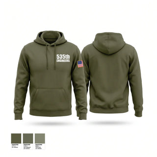 Hoodie, 535th Engineers, Army, Teamtime, Team time, sublimation, custom sports apparel, team uniforms, spirit wear, spiritwear, sports uniforms, custom shirts, team store, custom team store, fundraiser sports, apparel fundraiser