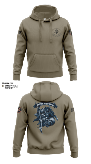 Hoodie, C Co 1-182 2nd PLT, Army, Teamtime, Team time, sublimation, custom sports apparel, team uniforms, spirit wear, spiritwear, sports uniforms, custom shirts, team store, custom team store, fundraiser sports, apparel fundraiser