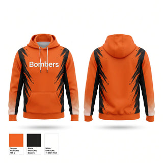 Hoodie, Bombers, Softball, Teamtime, Team time, sublimation, custom sports apparel, team uniforms, spirit wear, spiritwear, sports uniforms, custom shirts, team store, custom team store, fundraiser sports, apparel fundraiser