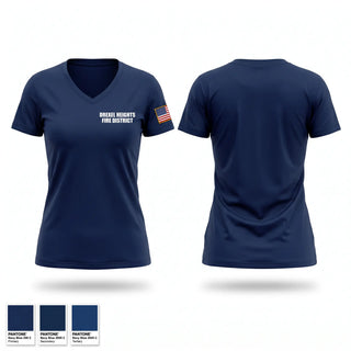 Womens Short Sleeve Vneck Shirt, DREXEL HEIGHTS  FIRE DISTRICT, Fire Department, Teamtime, Team time, sublimation, custom sports apparel, team uniforms, spirit wear, spiritwear, sports uniforms, custom shirts, team store, custom team store, fundraiser sports, apparel fundraiser