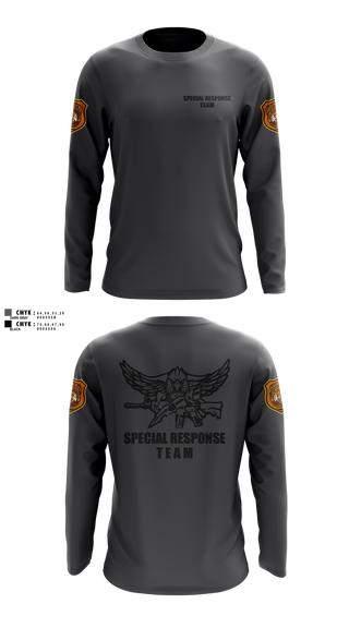 Long Sleeve Performance Shirt, Special Response Team, Police, Teamtime, Team time, sublimation, custom sports apparel, team uniforms, spirit wear, spiritwear, sports uniforms, custom shirts, team store, custom team store, fundraiser sports, apparel fundraiser