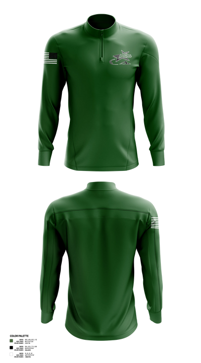 Dayton Raiders 90001278 Quarter Zip Jacket - 3
