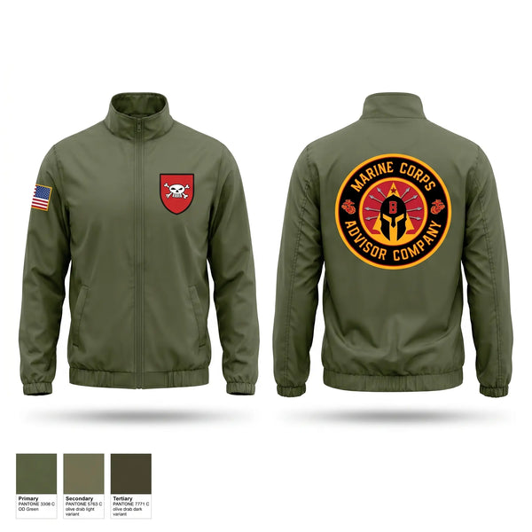 Windbreaker, MCAC B, Marines, Teamtime, Team time, sublimation, custom sports apparel, team uniforms, spirit wear, spiritwear, sports uniforms, custom shirts, team store, custom team store, fundraiser sports, apparel fundraiser