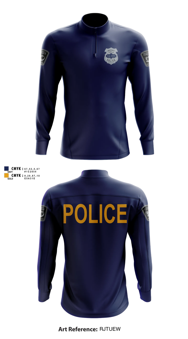 Quarter Zip Jacket, Patrol, Police, Teamtime, Team time, sublimation, custom sports apparel, team uniforms, spirit wear, spiritwear, sports uniforms, custom shirts, team store, custom team store, fundraiser sports, apparel fundraiser