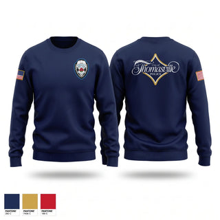 Crew Neck Sweatshirt, Thomasville Police, Police, Teamtime, Team time, sublimation, custom sports apparel, team uniforms, spirit wear, spiritwear, sports uniforms, custom shirts, team store, custom team store, fundraiser sports, apparel fundraiser