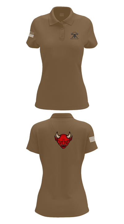D Co 3-47 75831418 Women's Short Sleeve Performance Polo  - 15