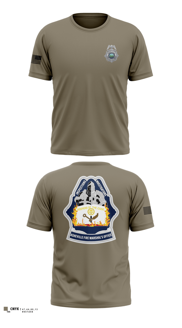 Short Sleeve Performance Shirt, Asheville Fire Marshal’s Office, Fire Department, Teamtime, Team time, sublimation, custom sports apparel, team uniforms, spirit wear, spiritwear, sports uniforms, custom shirts, team store, custom team store, fundraiser sports, apparel fundraiser