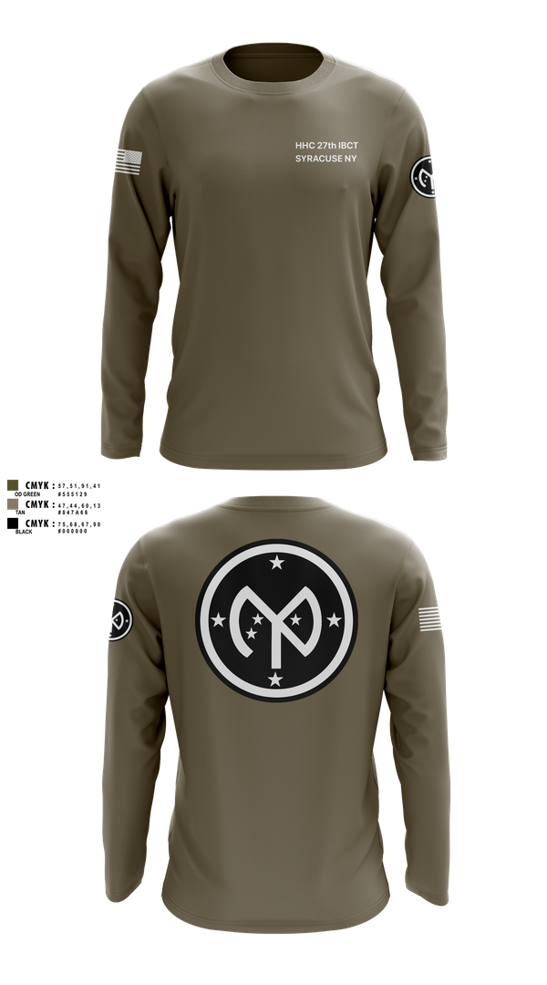 Long Sleeve Performance Shirt, 27 IBCT, , Teamtime, Team time, sublimation, custom sports apparel, team uniforms, spirit wear, spiritwear, sports uniforms, custom shirts, team store, custom team store, fundraiser sports, apparel fundraiser