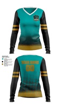 southeast Jaguars 26594681 Women's Long Sleeve V-neck Shirt - 5