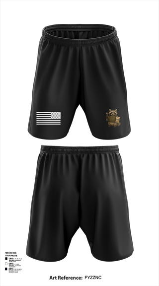 Athletic Shorts With Pockets, 130th FAB, Army, Teamtime, Team time, sublimation, custom sports apparel, team uniforms, spirit wear, spiritwear, sports uniforms, custom shirts, team store, custom team store, fundraiser sports, apparel fundraiser