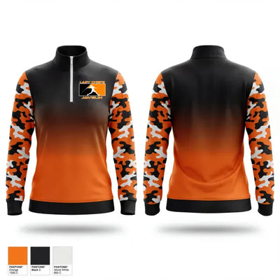 Lady Chiefs Throwers 83003330 Quarter Zip Jacket - 1