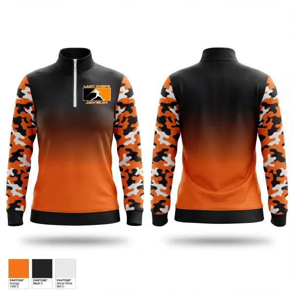 Quarter Zip Jacket, Lady Chiefs Throwers, Track & Field, Teamtime, Team time, sublimation, custom sports apparel, team uniforms, spirit wear, spiritwear, sports uniforms, custom shirts, team store, custom team store, fundraiser sports, apparel fundraiser