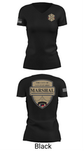 San Elizario Marshal’s Office 67910580 Women's Short Sleeve V-neck Shirt - 24