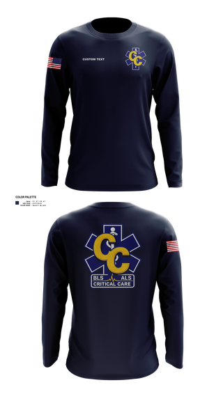 Long Sleeve Performance Shirt, Jackson County Rescue Squad, EMS/EMT, Teamtime, Team time, sublimation, custom sports apparel, team uniforms, spirit wear, spiritwear, sports uniforms, custom shirts, team store, custom team store, fundraiser sports, apparel fundraiser