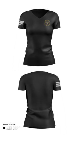 Womens Short Sleeve Vneck Shirt, TXT, Army, Teamtime, Team time, sublimation, custom sports apparel, team uniforms, spirit wear, spiritwear, sports uniforms, custom shirts, team store, custom team store, fundraiser sports, apparel fundraiser