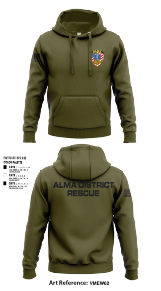 Hoodie, Alma District Rescure, EMS/EMT, Teamtime, Team time, sublimation, custom sports apparel, team uniforms, spirit wear, spiritwear, sports uniforms, custom shirts, team store, custom team store, fundraiser sports, apparel fundraiser