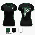 SOWEGA TRIBE 51104916 Women's Short Sleeve V-neck Shirt - 21