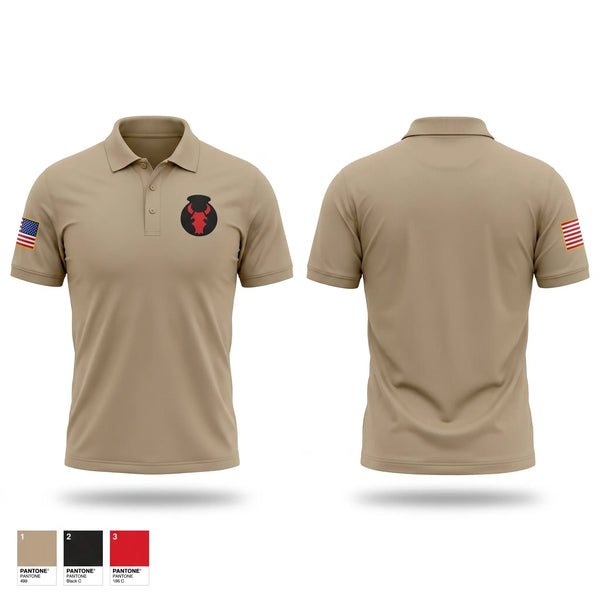 Short Sleeve Performance Polo, 1-183rd Aviation Division, Army, Teamtime, Team time, sublimation, custom sports apparel, team uniforms, spirit wear, spiritwear, sports uniforms, custom shirts, team store, custom team store, fundraiser sports, apparel fundraiser