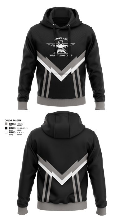 LAKELAND WRESTLING CLUB 15399387 Hoodie - 1
