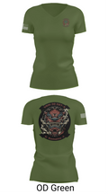 VRM-30 DET V 46300296 Women's Short Sleeve V-neck Shirt - 46