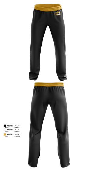 Sweatpants, Mizzou Golf, Golf, Teamtime, Team time, sublimation, custom sports apparel, team uniforms, spirit wear, spiritwear, sports uniforms, custom shirts, team store, custom team store, fundraiser sports, apparel fundraiser