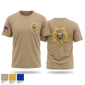 Flathead County Sheriff's Office Old School Cotton Feel Shirt - 1