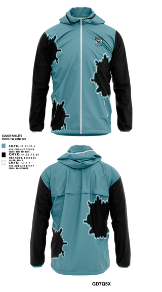 Windbreaker, New York Robins, Softball, Teamtime, Team time, sublimation, custom sports apparel, team uniforms, spirit wear, spiritwear, sports uniforms, custom shirts, team store, custom team store, fundraiser sports, apparel fundraiser