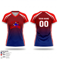 Gladwin Gladiators 9463643 Women's Short Sleeve V-neck Shirt - 5