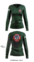Station 19 Women's Long Sleeve V-neck Shirt - 102