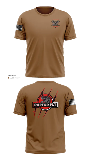 Short Sleeve Performance Shirt, Raptor Platoon, 4-9 CAV, , Teamtime, Team time, sublimation, custom sports apparel, team uniforms, spirit wear, spiritwear, sports uniforms, custom shirts, team store, custom team store, fundraiser sports, apparel fundraiser