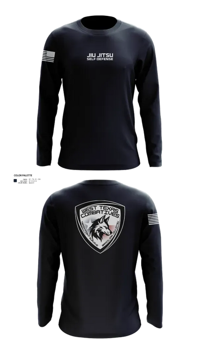 West Texas Combatives 59550585 Long Sleeve Rash Guard Shirt - 22