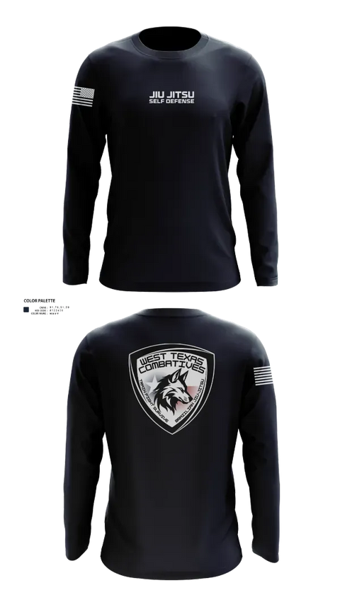 Long Sleeve Rash Guard Shirt, West Texas Combatives, , Teamtime, Team time, sublimation, custom sports apparel, team uniforms, spirit wear, spiritwear, sports uniforms, custom shirts, team store, custom team store, fundraiser sports, apparel fundraiser