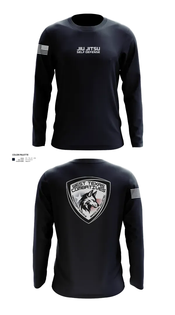 Long Sleeve Rash Guard Shirt, West Texas Combatives, , Teamtime, Team time, sublimation, custom sports apparel, team uniforms, spirit wear, spiritwear, sports uniforms, custom shirts, team store, custom team store, fundraiser sports, apparel fundraiser