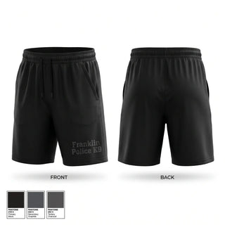 Athletic Shorts With Pockets, Franklin Police K9, Police, Teamtime, Team time, sublimation, custom sports apparel, team uniforms, spirit wear, spiritwear, sports uniforms, custom shirts, team store, custom team store, fundraiser sports, apparel fundraiser