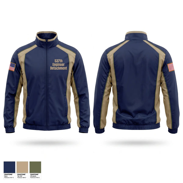 Windbreaker, 537th Engineer Detachment, Army, Teamtime, Team time, sublimation, custom sports apparel, team uniforms, spirit wear, spiritwear, sports uniforms, custom shirts, team store, custom team store, fundraiser sports, apparel fundraiser
