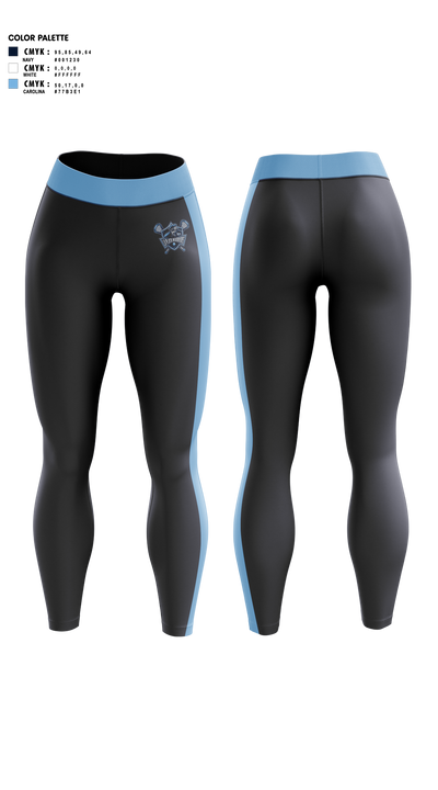 La Plata Warriors 5508321 Womens Leggings - 1