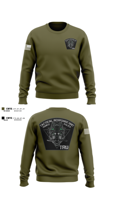 Eunice Police TRU 91634971 Crew Neck Sweatshirt - 2