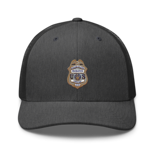 U.S. PROBATION Retro Trucker Hat | Yupoong 6606