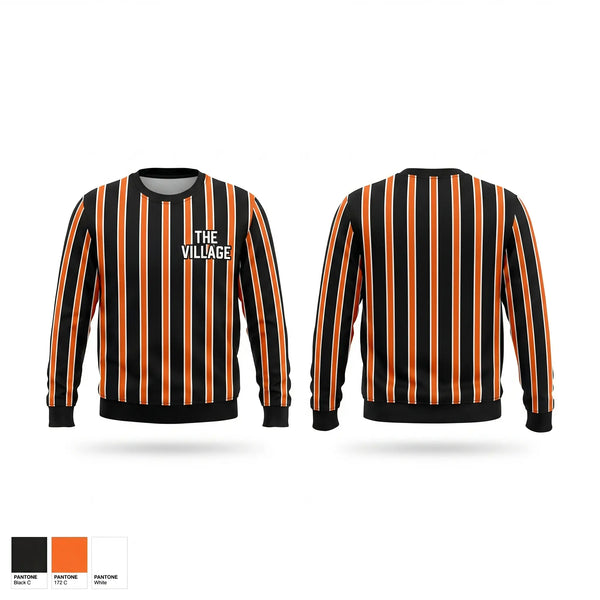 Crew Neck Sweatshirt, The Village, Softball, Teamtime, Team time, sublimation, custom sports apparel, team uniforms, spirit wear, spiritwear, sports uniforms, custom shirts, team store, custom team store, fundraiser sports, apparel fundraiser