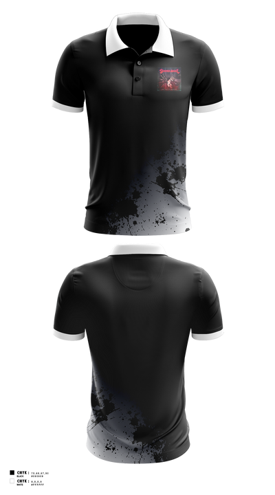 Severed Angel Short Sleeve Performance Polo - 1