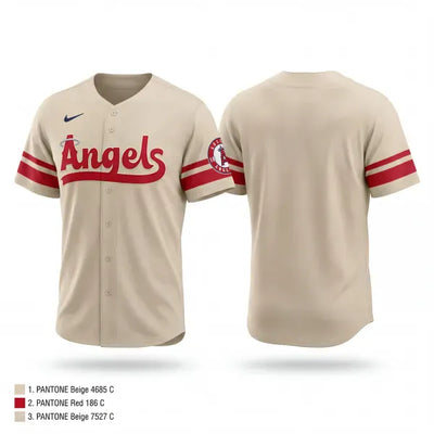 Angels 4993600 Old School Cotton Feel Shirt - 1