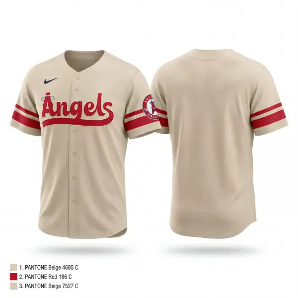 Old School Cotton Feel Shirt, Angels, Baseball, Teamtime, Team time, sublimation, custom sports apparel, team uniforms, spirit wear, spiritwear, sports uniforms, custom shirts, team store, custom team store, fundraiser sports, apparel fundraiser