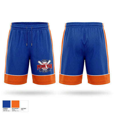 Penn Yan Youth Baseball Athletic Shorts With Pockets - 1